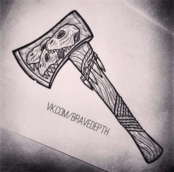 Славянские топоры эскизы