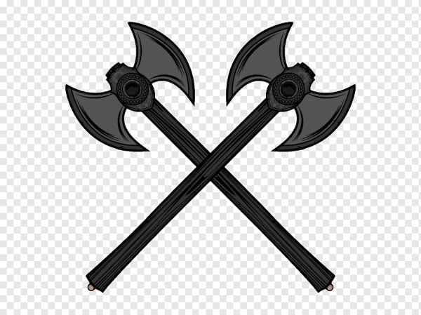 Скрещенные боевые топоры