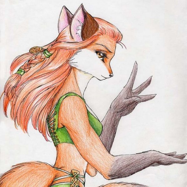 Лиса в человеческом обличии