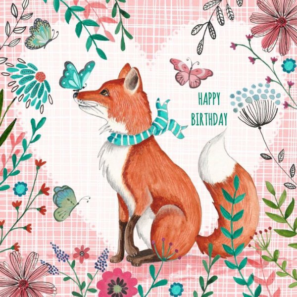 Открытки с лисичками