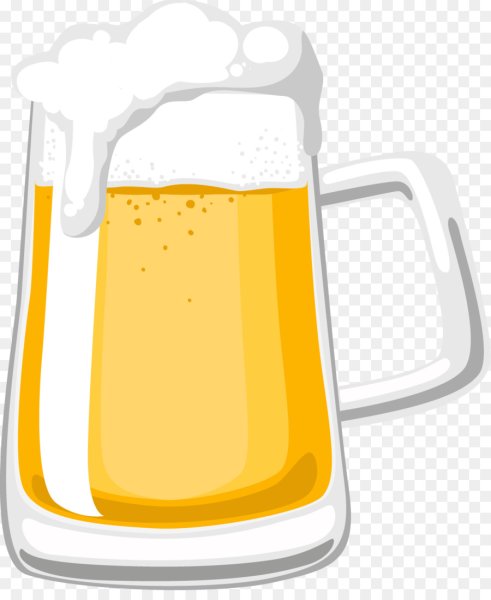 Кружка пива мультяшная