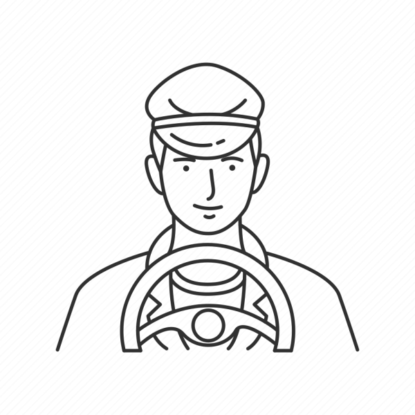 Нарисовать водителя