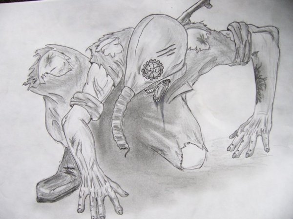 Раскраски сталкер мутанты Снорк