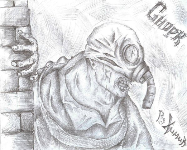 Снорк сталкер карандашом