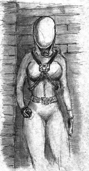 Снорк из сталкера карандашом