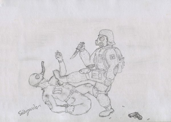 Снорк с автоматом сталкер