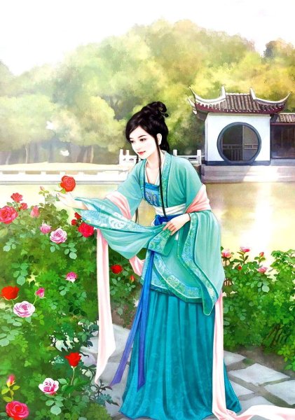 Портрет японской женщины