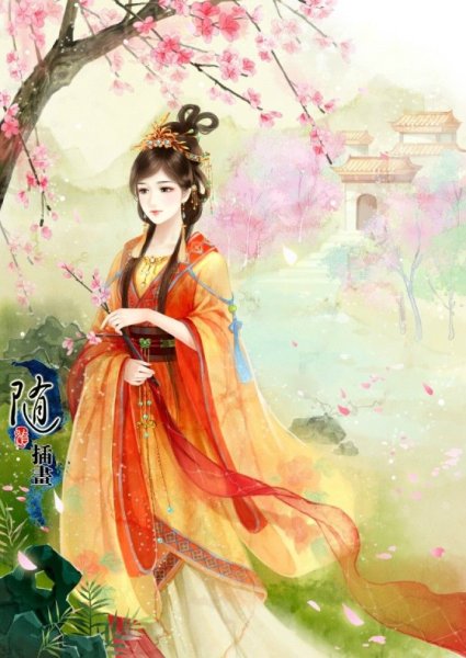 Японские иллюстрации акварелью