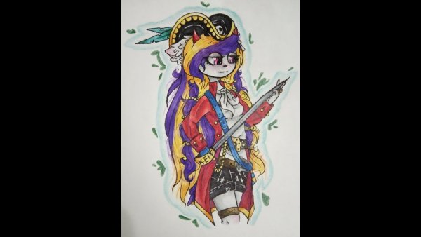 Лапка художница