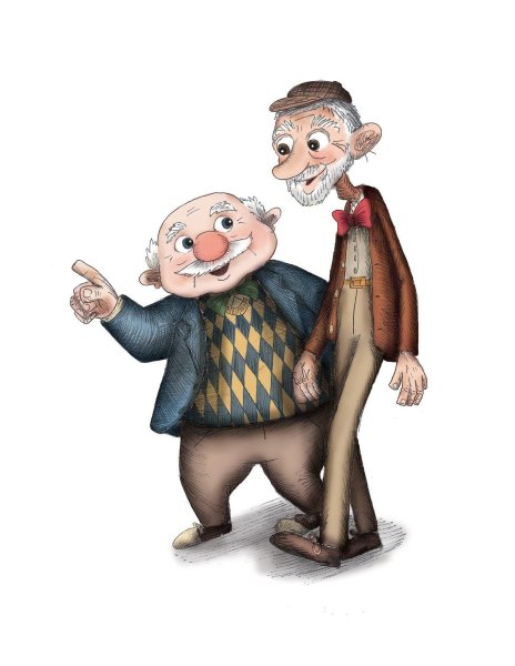 Мультяшные дедушки