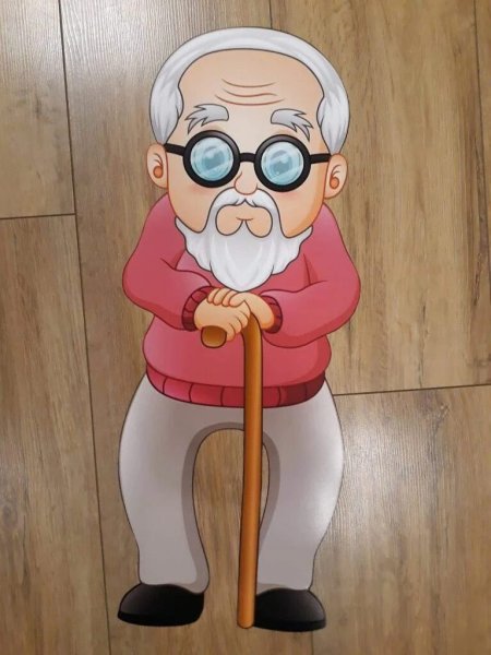 Нарисовать дедушку