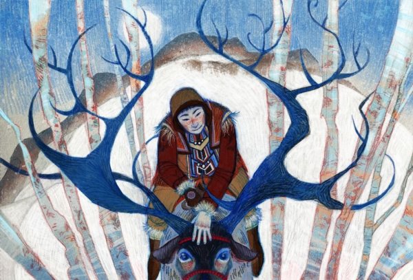 Эвенки Якутии живопись