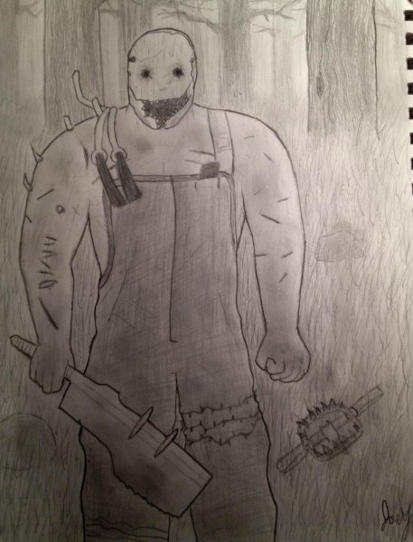 Тату Джейсон Вурхис кожаное лицо Майкл Майерс