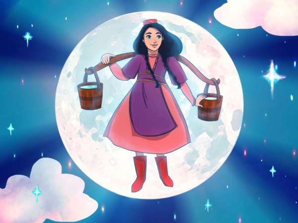 Рисунки по мотивам бурятских сказок