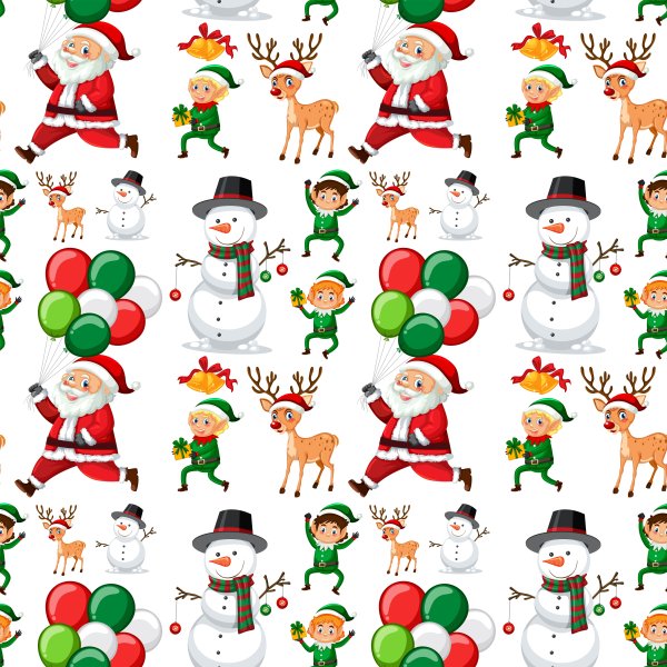 Новогодние векторные рисунки