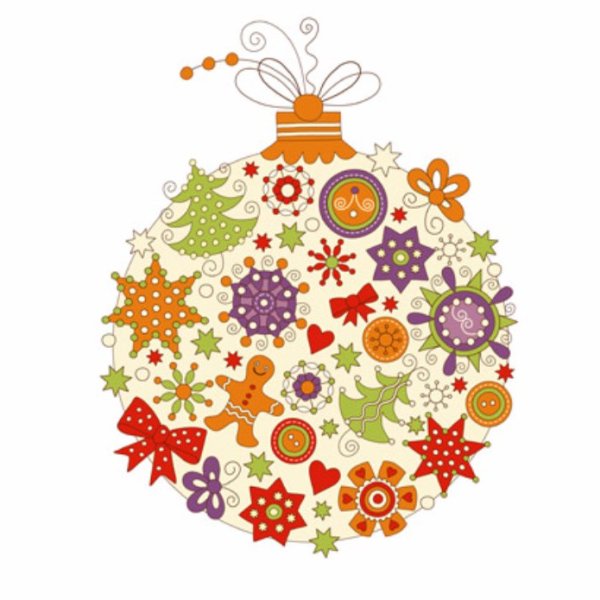 Новогодние векторные иллюстрации