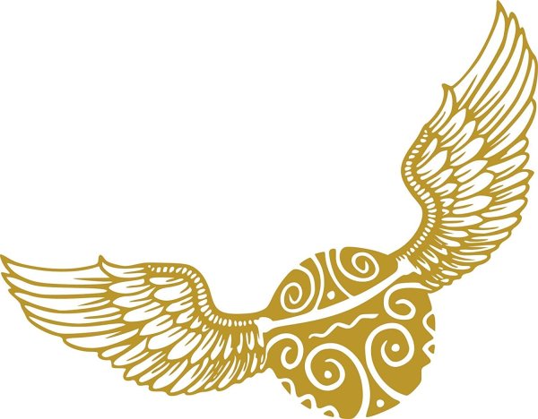 Наклейки снитч из Гарри Поттера