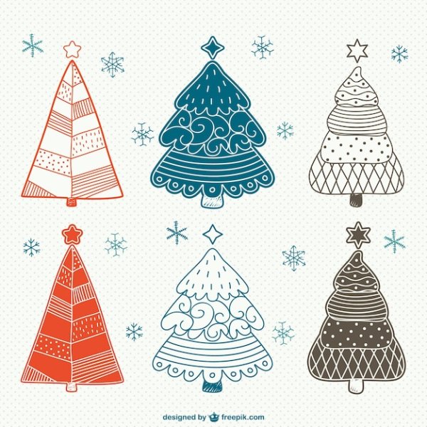 Стилизованная елка