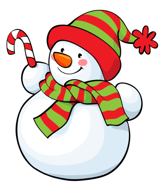 Разноцветные Снеговики