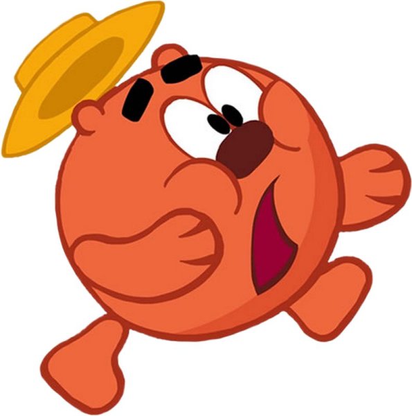 Смешарики раскраска Копатыч