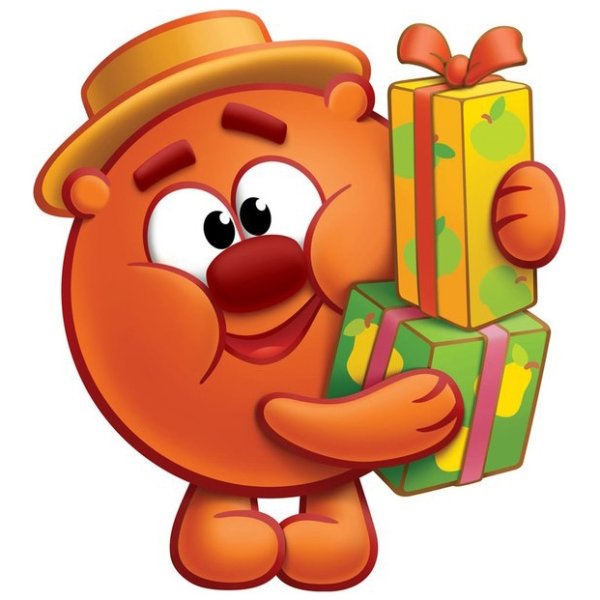 Смешарики раскраска Копатыч