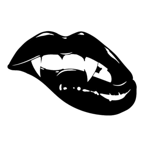 Агрессивный рот рисунок