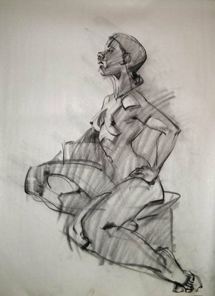 Набросок человека Академ