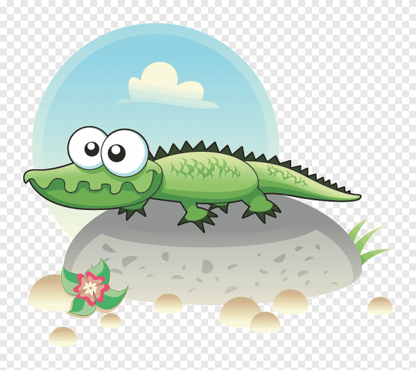 Дебильный крокодил