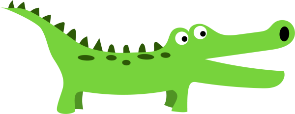 Крокодил мультяшный