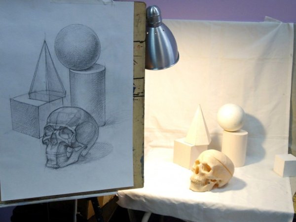 Творческое испытание живопись