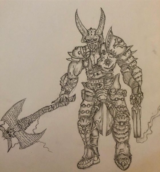 Топор мародера Doom'