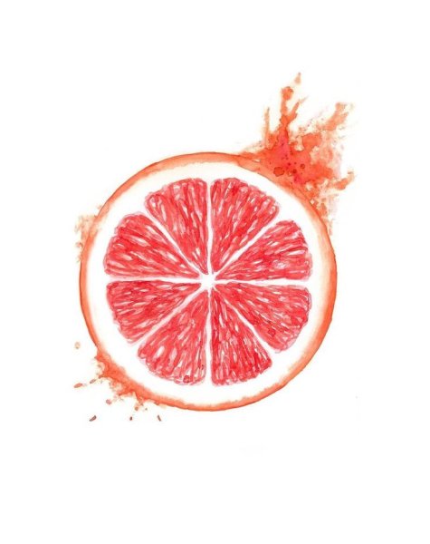 Розовый грейпфрут
