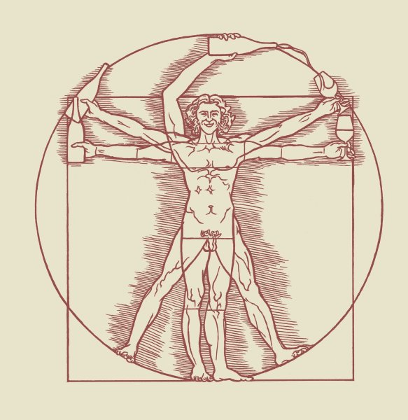 Леонардо да Винчи Витрувианский че