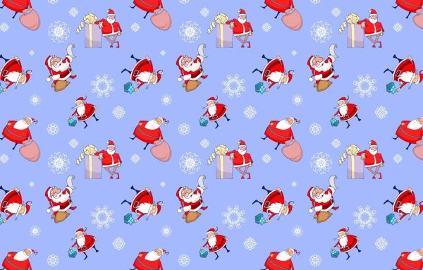 Новогодний орнамент