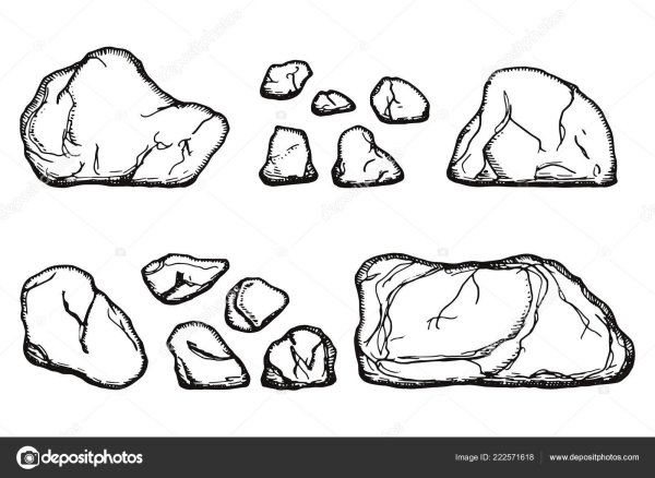 Очертания валуна