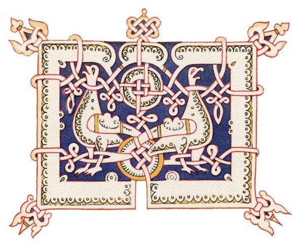 Мезенская роспись Древо жизни