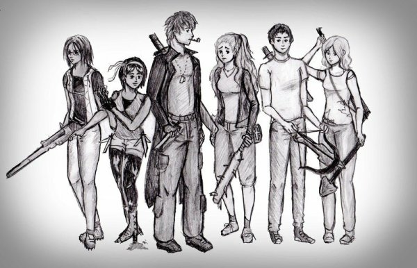 Ходячие мертвецы зомби арт