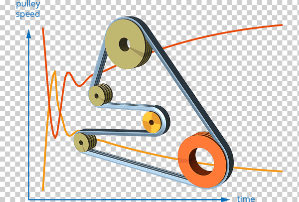 Повышающая ременная передача
