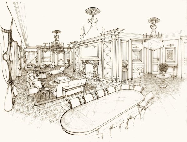 Барокко в интерьере