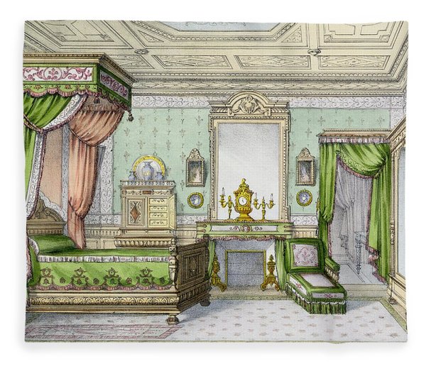 Стиль рококо в интерьере скетч