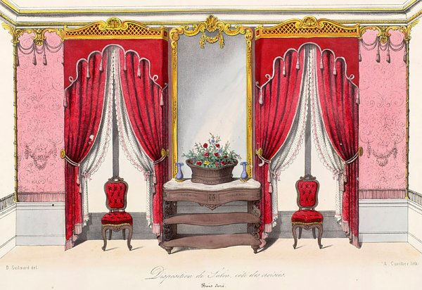 Шторы эпохи Регентства