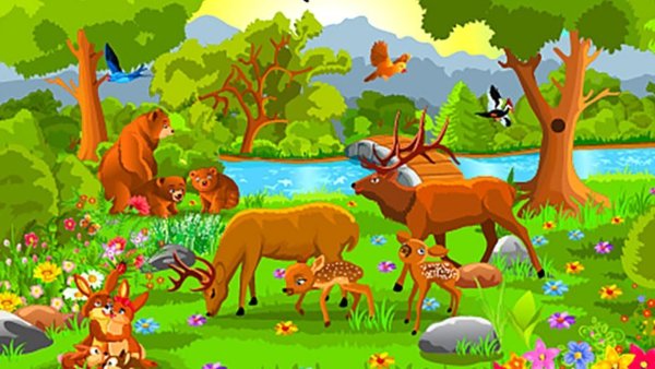 Мир природы для детей