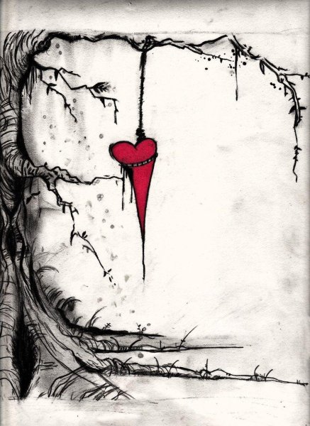 Мрачные рисунки легкие