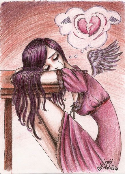 Безответная любовь рисунок