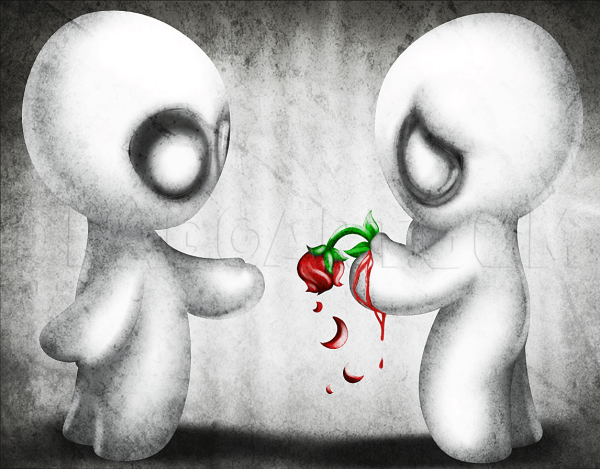 Неразделенная любовь рисунок