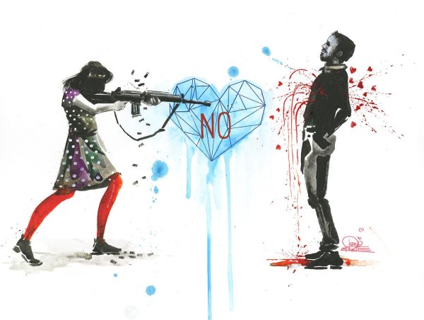 Безответная любовь рисунок