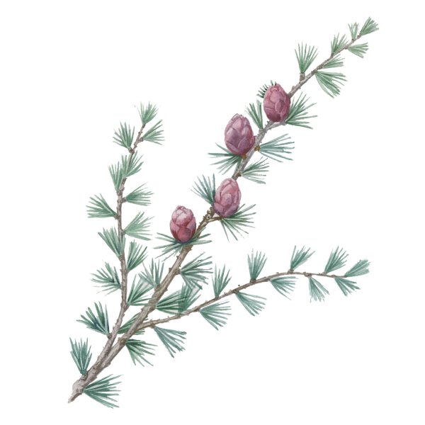 Лиственница Сибирская веточка