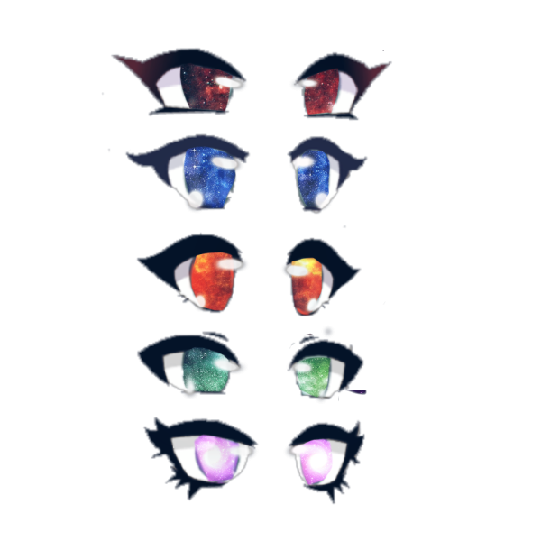 Красивые глаза гача лайф