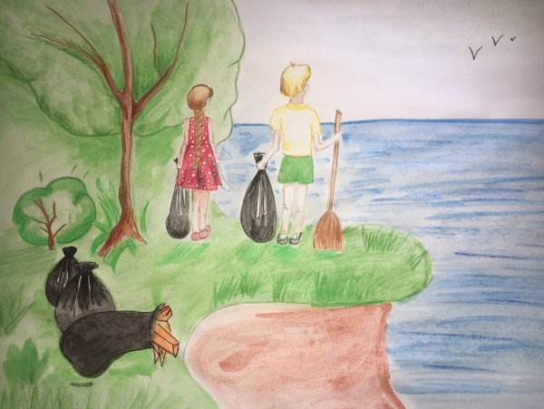 Плакаты мы за чистый горо