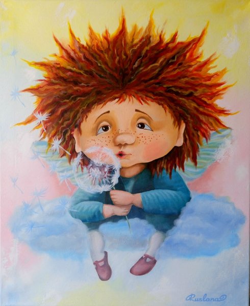 Рыжий мальчик из мультика